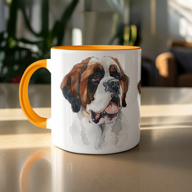 Mug, Orange, 4