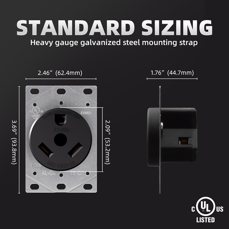 50 Tamper Resistant Single Outlet