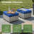 Ignatz 9 - Person Patio Sectional Seating Group with Cushions-1872371384