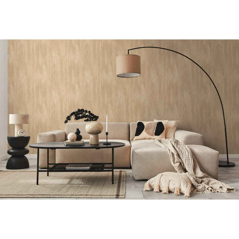 Woods and Wicker Collection Wood Effect Wallpaper Roll, Brown