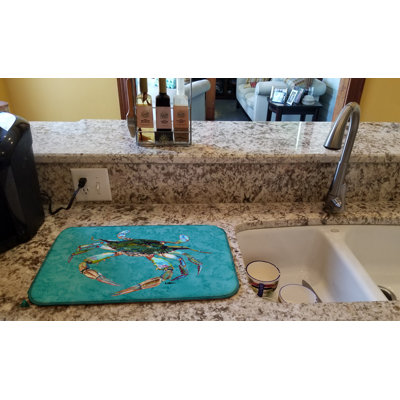 Tapis de séchage crabe