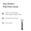Lampe sur pied Fainwell