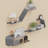Eliyah Metal Floating Shelf, Wall Mounted Metal Shelves with Unique Design-1460878967