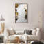 Golden Floral Love Animals Framed Mirror by Oliver Gal-19993304