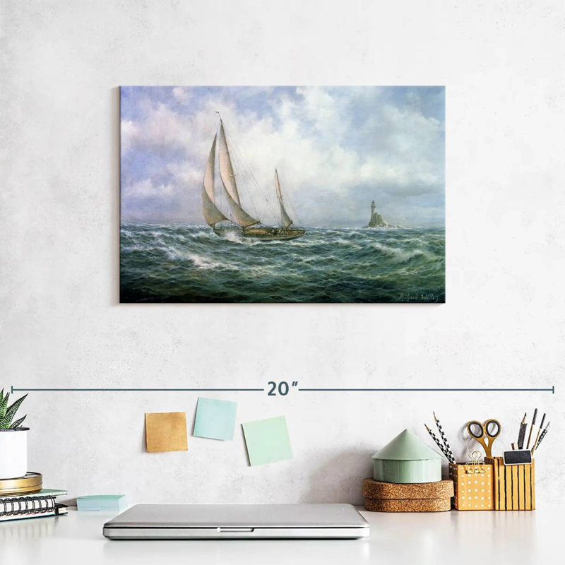 Mehar Fastnet Abeam, 8" H x 12" W