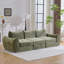 Canapé modulaire Cloud, canapé-lit pliant convertible, canapé modulaire rembourré - parfait pour le salon, la chambre à coucher et l'espace de divertissement-1848468151