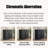 Black Solid + Manufactured Wood Accent Cabinet-1488645928