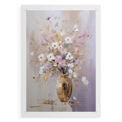 FLORAL Series CCDXLV - Impression sur toile seulement - NON CADRE