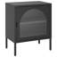 Mithushan 50cm W Steel Bedside Table
