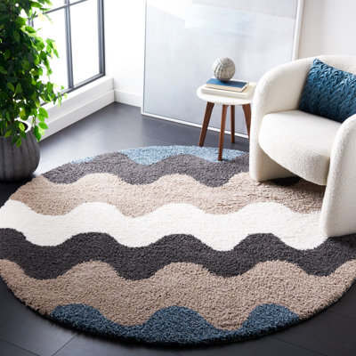 Tapis à poil long Calico