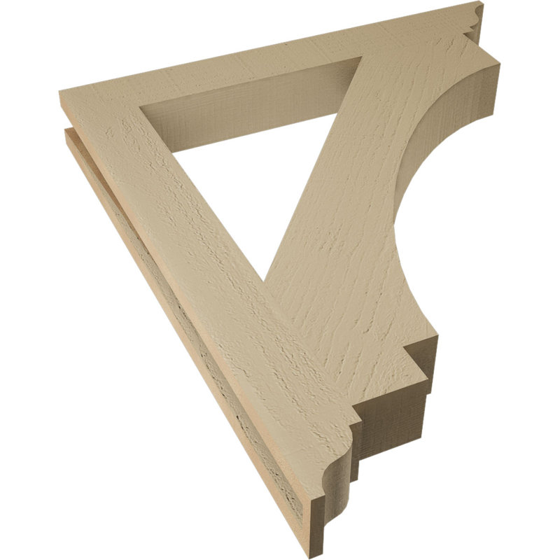 Support en bois de cèdre impérial traditionnel Imperial, H 32 po x l 3,5 po x P 28 po