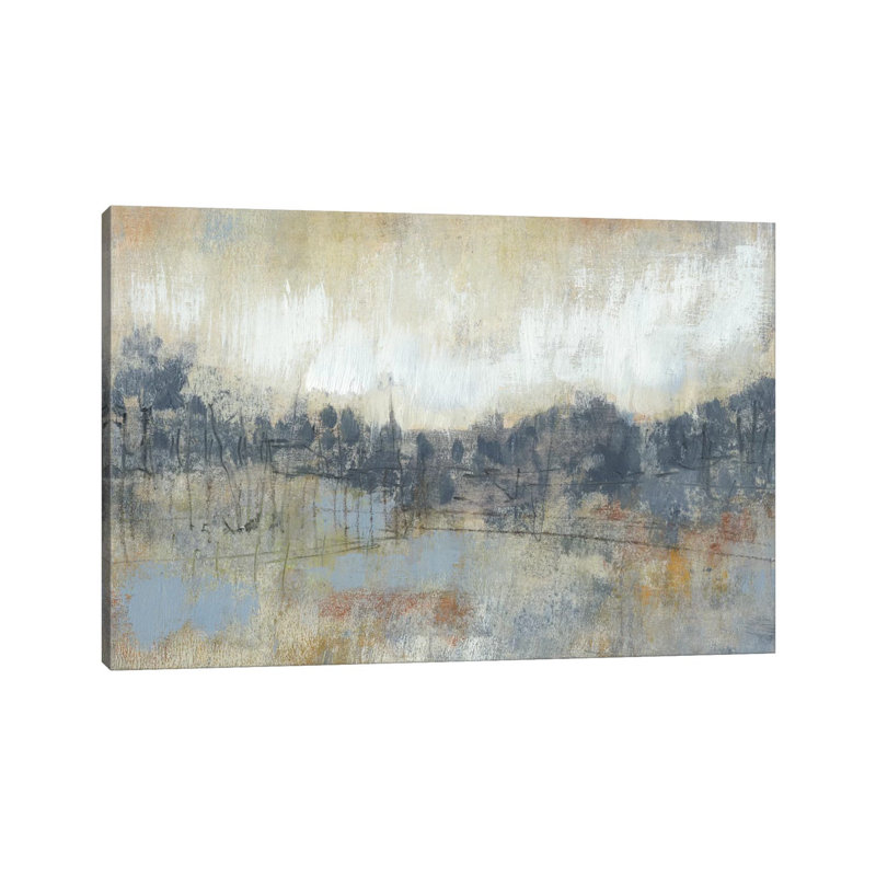 1 Piece Wall Art on Canvas, 66.04 cm H x 101.6 cm W, Brown Framed