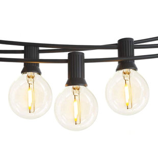 50 - Bulb 1200'' Plug-in LED Globe String Light