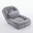5-Position Adjustable Human Dog Bed Plush Floor Sofa Chair for Gaming, Reading & Napping-907622181