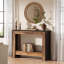 Console, table d'entrée en bois