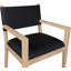 Chaise de salle à manger en cuir Vina-74330768-74330857
