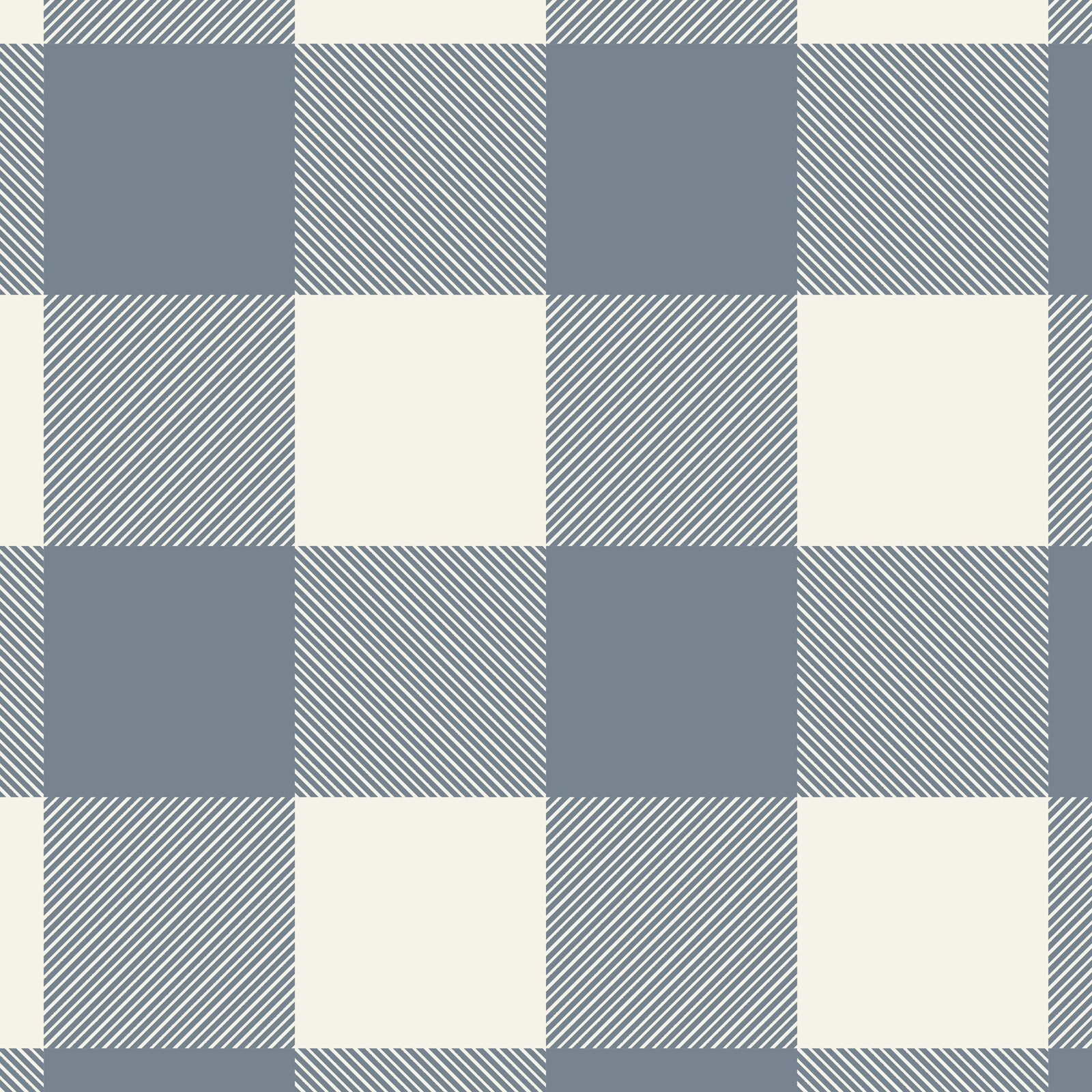 Silvia 57" Dining Bench, Gingham Chambray