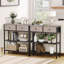 Petite console 29,5 "avec tiroirs et tablettes-1695627812
