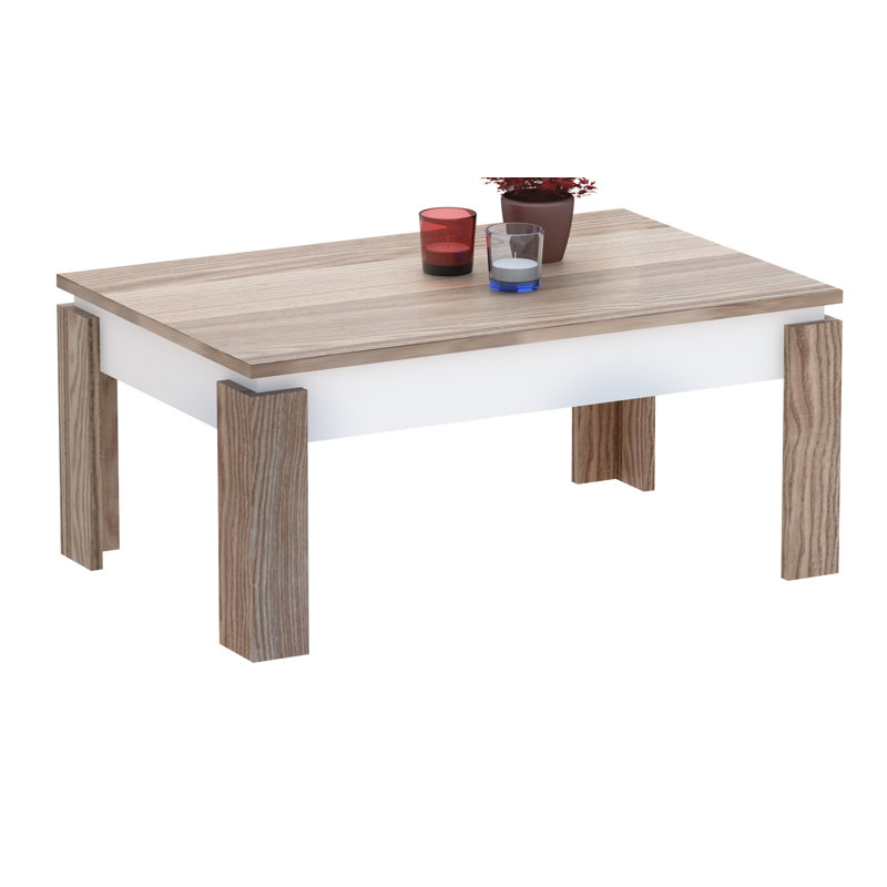 Halley Coffee Table, Cordoba, White/Cordoba