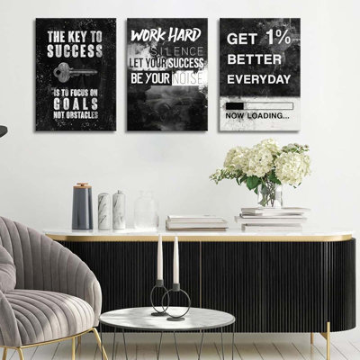 3 Piece Wrapped Canvas Print