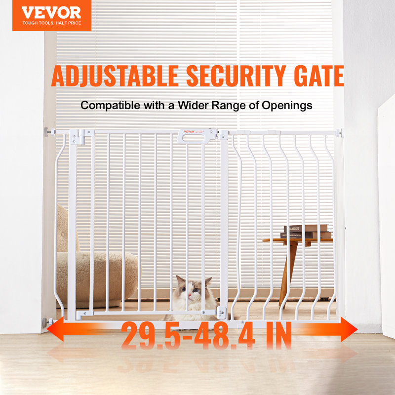 Barrière de sécurité Tucker Murphy Pet ™, Blanc, L 48,4 po