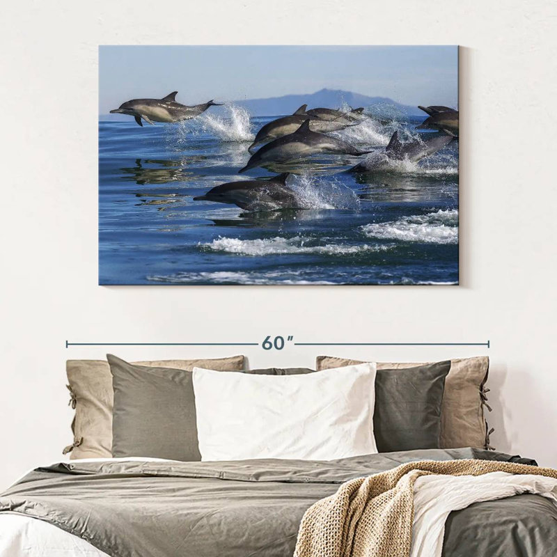 Crowle Dolphin Pod, 34" H x 51" W