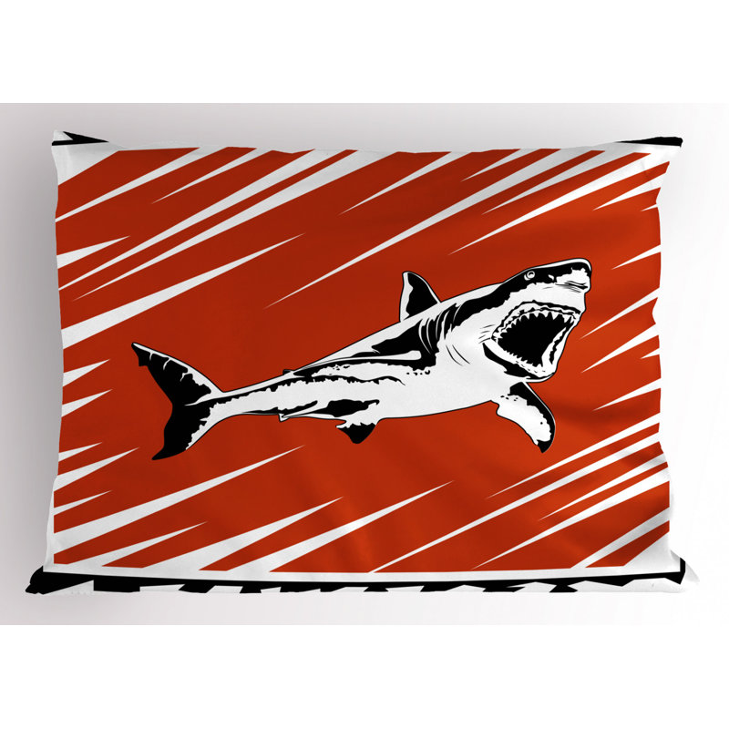 Taie décorative Shark, Très grand