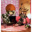 Tapis rond rayé intérieur / extérieur rose La Quinta-37996681