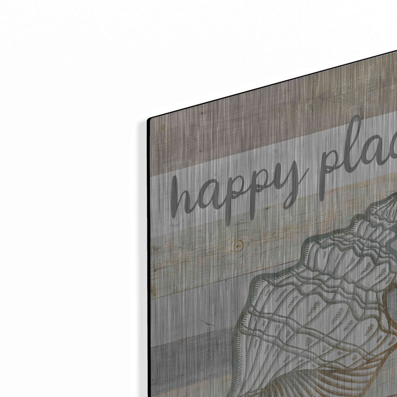 «Happy Place Shell» par Marla Rae, H 16 po x l 12 po