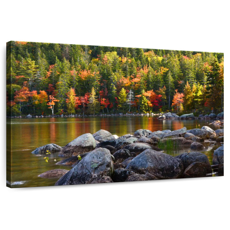 Alvord Jordan Pond Woodlands, H 32 po x l 48 po