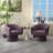 Iryanna 25.2'' Wide Tufted Swivel Barrel Chair-2052745383-2027843141