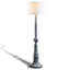 Beige-blanc + lin gris + lampes sur pied de forme libre en bois massif