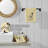 Timeless Linens Black Barn w/ Mill Creme Hand Towel Set of 2 16x26