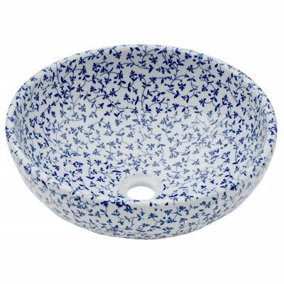 Marlow Home Co. Alkeem 41mm L x 41mm W Ceramic Circular Sink