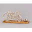 Porte-bougie votive en métal Merry Christmas - 15,5 po