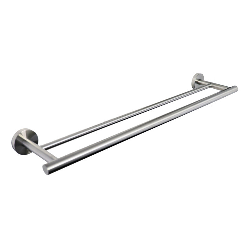 Barre à serviettes murale 24 po Louth, Nickel brossé