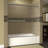 Lete - W x 55.375'' H Bypass Door Semi-Frameless Tub Door with-42576053-42576049