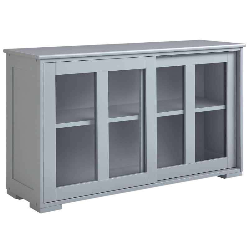 Sideboard Buffet Cabinet, Gray
