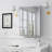 Stylish And Functional Rectangular Mirror Cabinet For Bathroom And Beyond