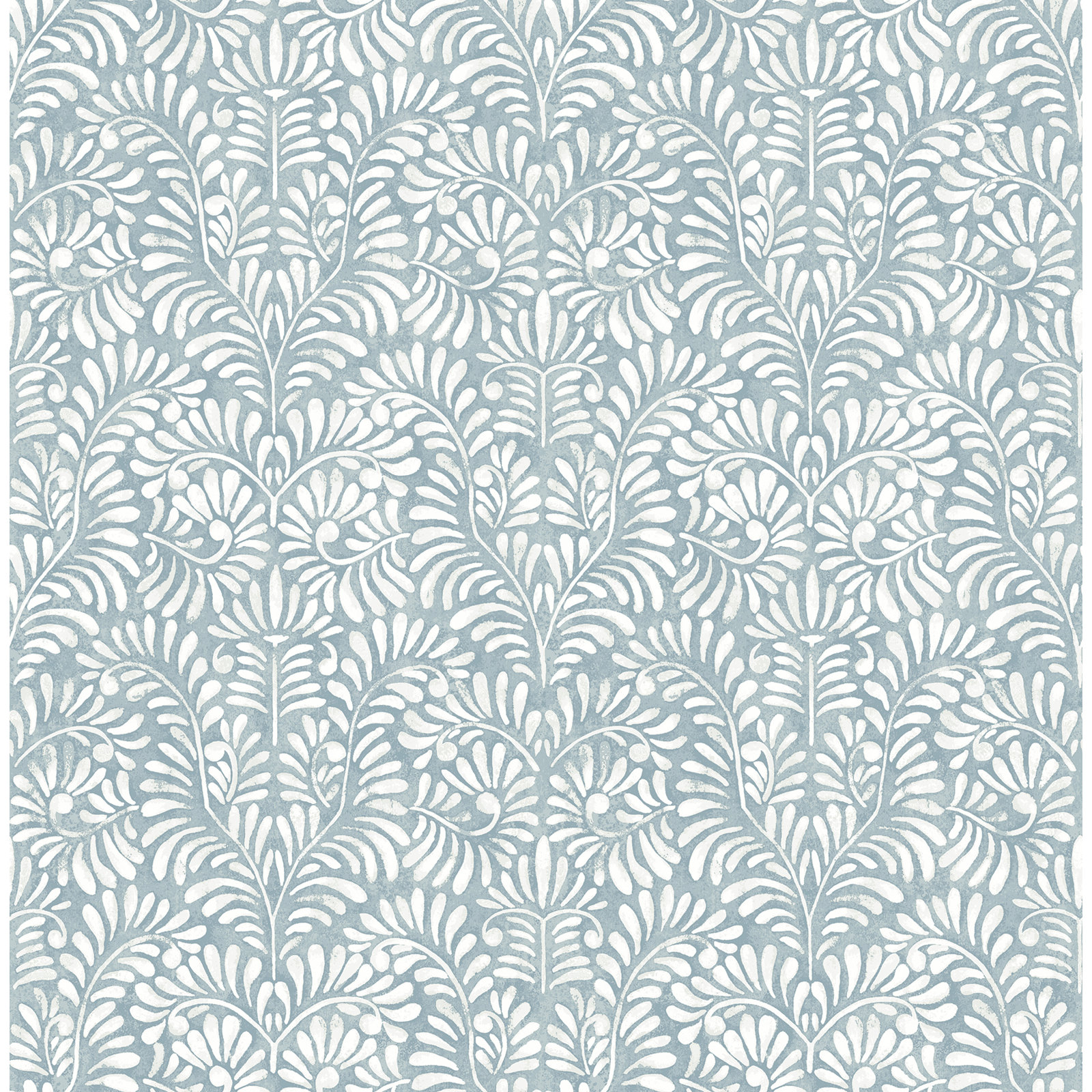 Cedric Floral Wallpaper, Blue