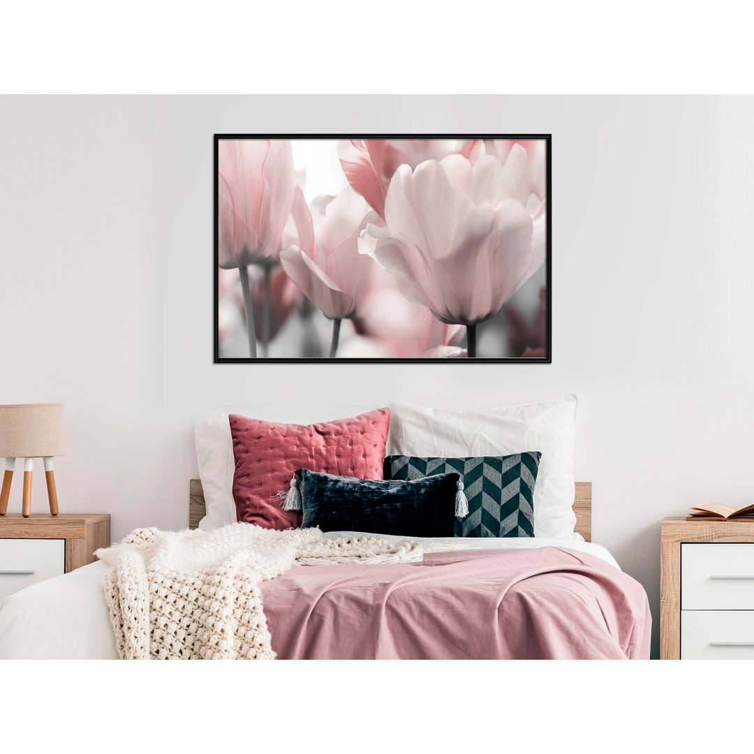 Gerahmtes Poster Pastel Tulips II