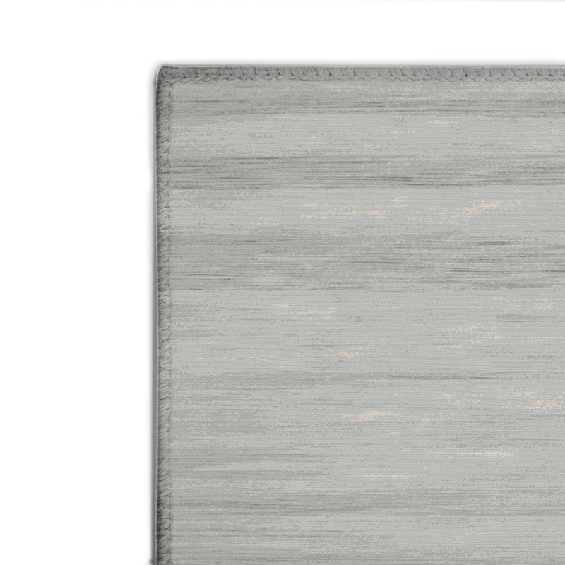 Tapis intérieur et extérieur vert Watercolor, Rectangulaire 2 pi x 3 pi