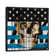 'Skull Spangled Banner' - Floater Frame Graphic Art Print on Canvas