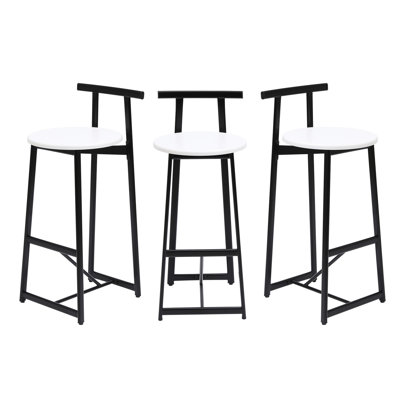 Comptoir en métal de 3, 27 po de hauteur, facile à assembler, 3 avec, polyvalent pour différentes scènes,