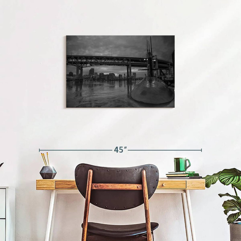 Mait Submarine, 20" H x 30" W