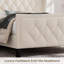 Lit plateforme tapissier en velours, aucun sommier nécessaire-1007722897-1007722896