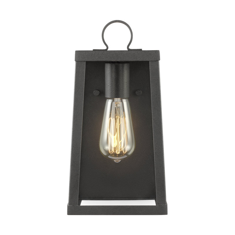 Marinus - Light Outdoor Wall Lantern, 13.75" H x 7.75" W x 7.75" D