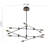 12 - Light Matte Black LED Pendant