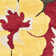 Aalst Soho Hand Tufted Wool/Viscose Floral Rug in Brown/Yellow/Red