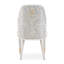 Chaise d'appoint Lisbon - Crème soyeuse matte